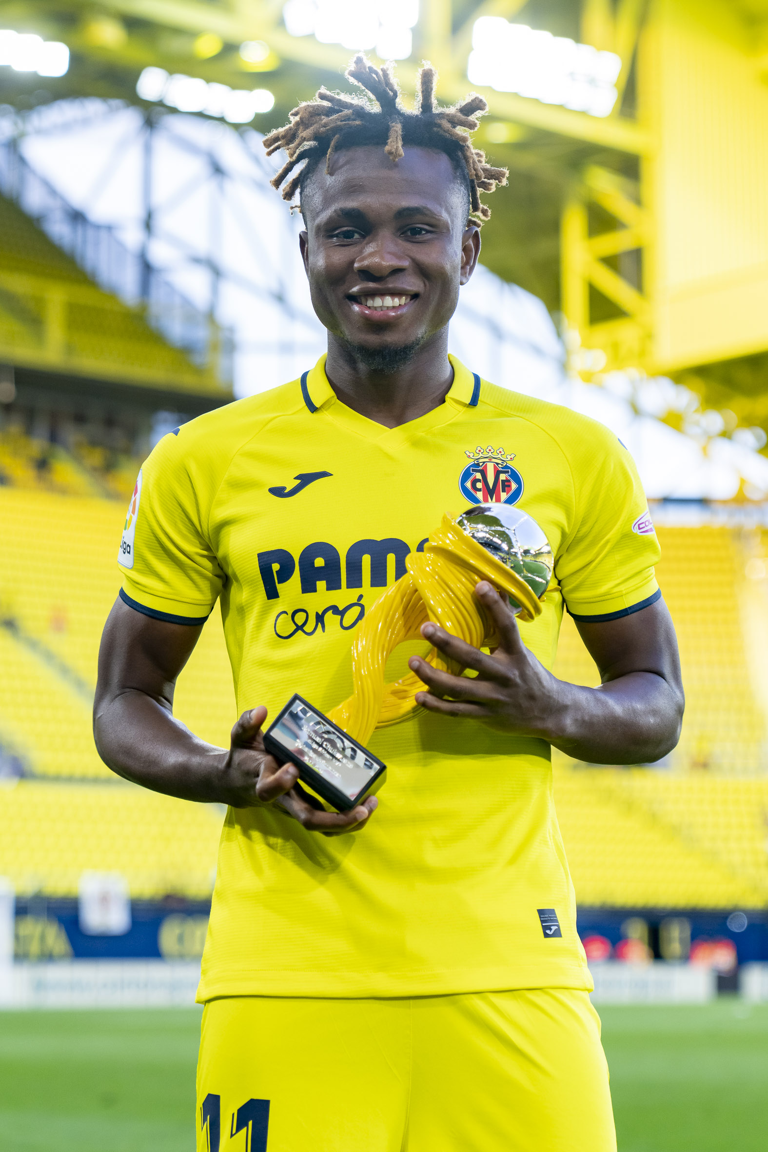 Villarreal’s Samuel Chukwueze scoops 22-23 LaLiga Santander African MVP award - Nigeria Football Villarreal’s Samuel Chukwueze scoops 22-23 LaLiga Santander African MVP award