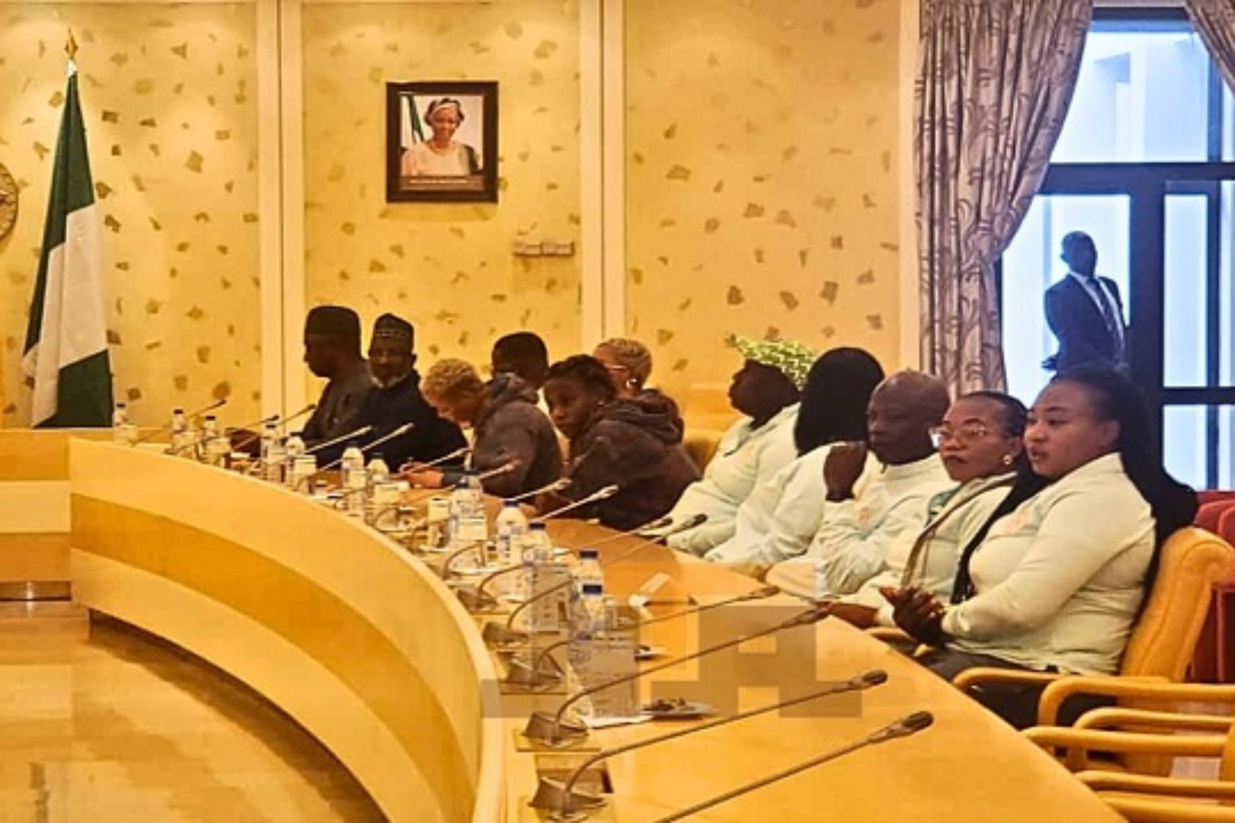 Falcons in Aso Villa (1) - Nigeria Football
