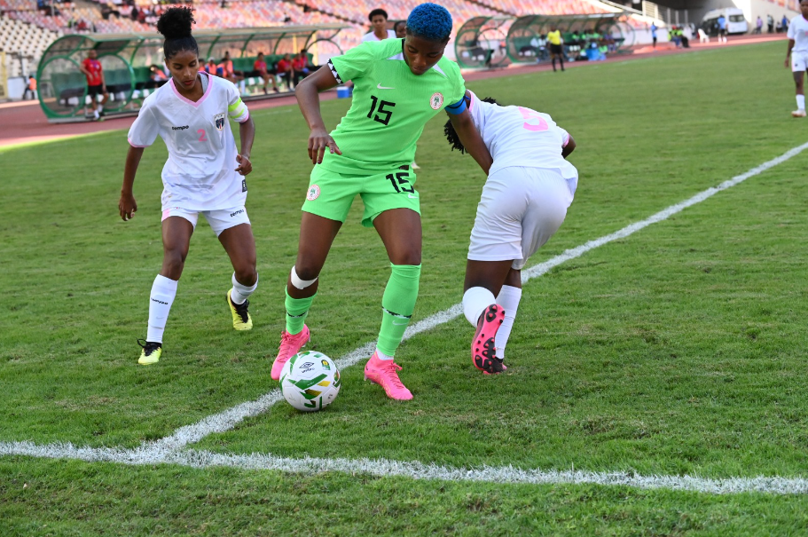 Rasheedat Ajibade vs Cape Verde - Nigeria Football Rasheedat Ajibade vs Cape Verde