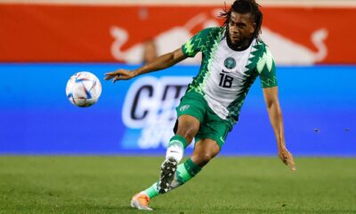 Arsenal Forward Alex Iwobi Sidelined in Blow to Nigeria's World Cup Qualification Bid