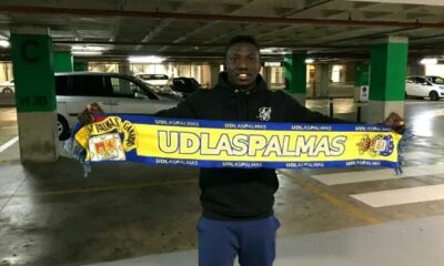 Las Palmas Secures Oghenekaro Etebo on Loan from CD Feirense with Future Option