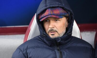 Bologna coach Mihajlovic back in training leukemia treatment  Bologna coach Mihajlovic back in training leukemia treatment