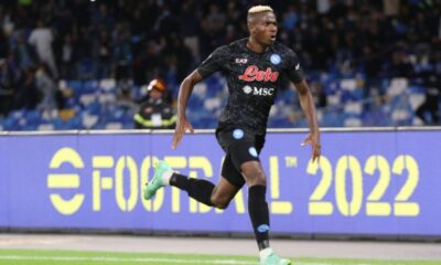 Napoli provide an injury update on Victor Osimhen Napoli provide an injury update on Victor Osimhen