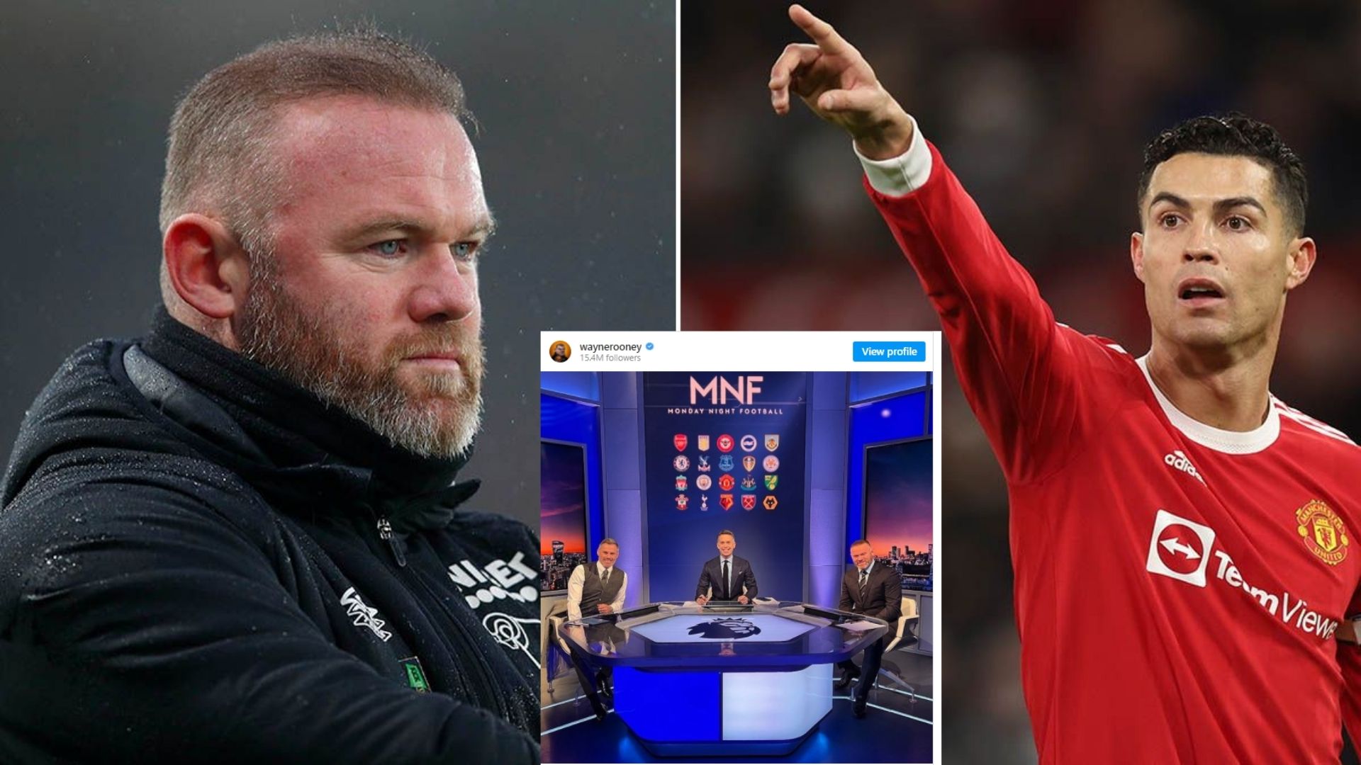A feud from the past resurfaces for Ronaldo and Rooney A feud from the past resurfaces for Ronaldo and Rooney
