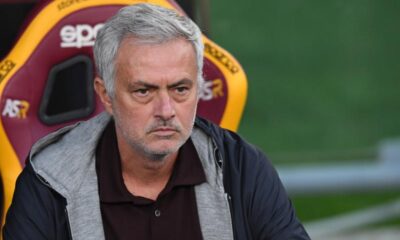 Jose Mourinho bursts into tears as AS Roma reach Conference League final