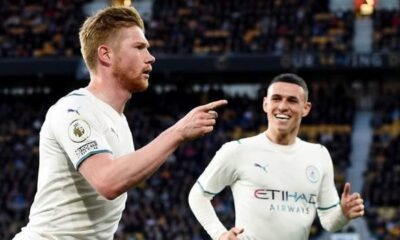 De Bruyne scores four to send Man City clear – Ghana Latest Football News, Live Scores, Results De Bruyne scores four to send Man City clear – Ghana Latest Football News, Live Scores, Results