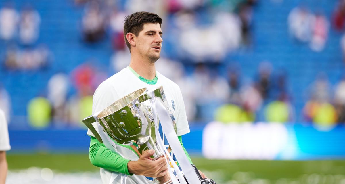 Courtois’ strong tackle against Barça after the La Liga title! Courtois’ strong tackle against Barça after the La Liga title!