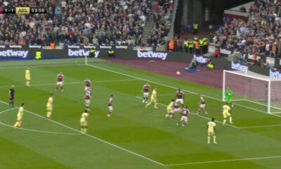 Gabriel heads in crucial goal for Arsenal in top four race Gabriel heads in crucial goal for Arsenal in top four race