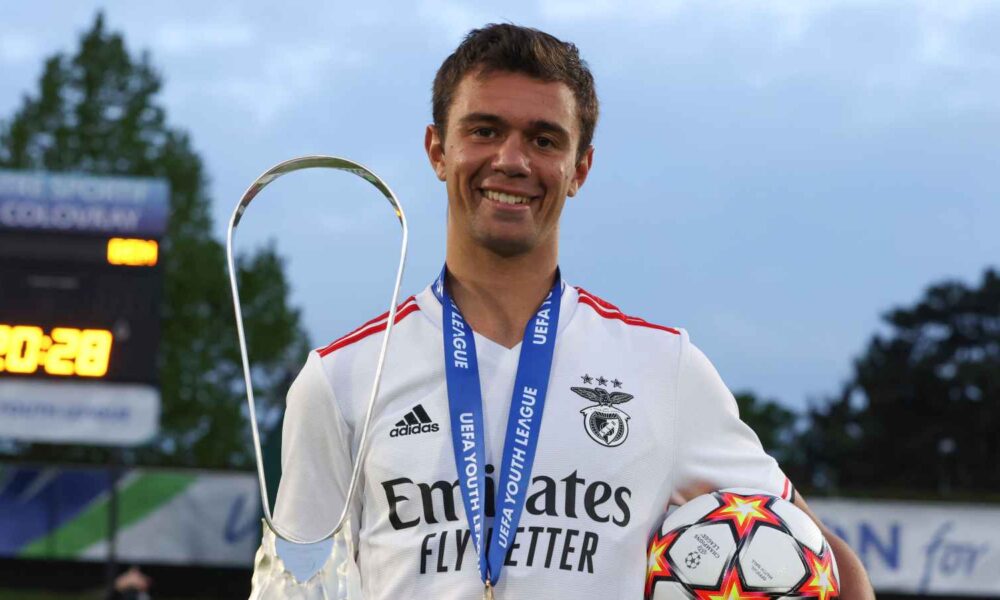 Liverpool, Man City monitor Benfica striker Henrique Araujo after UEFA Youth League final hat-trick