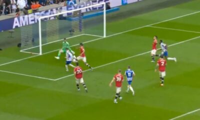 Manchester United star seen smiling as Brighton score Manchester United star seen smiling as Brighton score