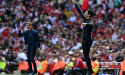 Arsenal all but guarantee Champions League football as Leeds inch towards relegation Arsenal all but guarantee Champions League football as Leeds inch towards relegation