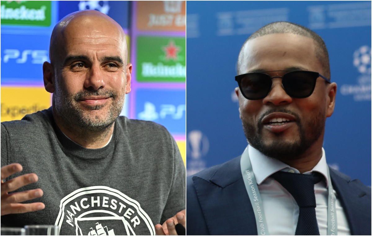 “Manchester City only have money” – Patrice Evra slams Pep Guardiola’s side for lacking “personality”