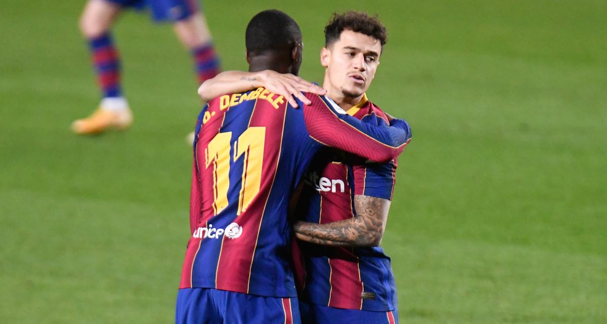 progress for Coutinho, good news for Dembélé? progress for Coutinho, good news for Dembélé?