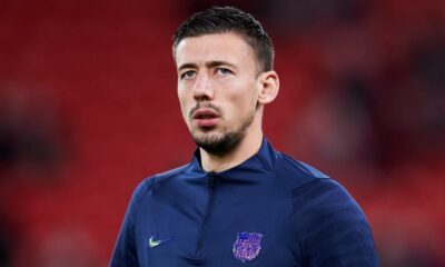 Tottenham hold talks with Barcelona over Clement Lenglet