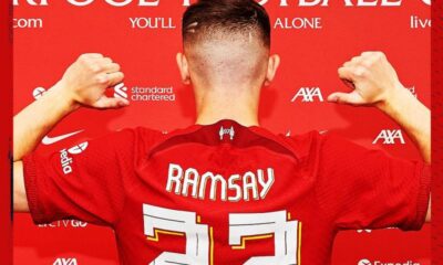 Liverpool confirm signing of Calvin Ramsay from Aberdeen
