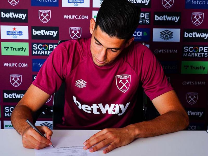 West Ham United sign Rennes defender Nayef Aguerd West Ham United sign Rennes defender Nayef Aguerd