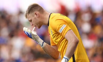 England fans send message to Southgate over Ramsdale during Italy clash England fans send message to Southgate over Ramsdale during Italy clash