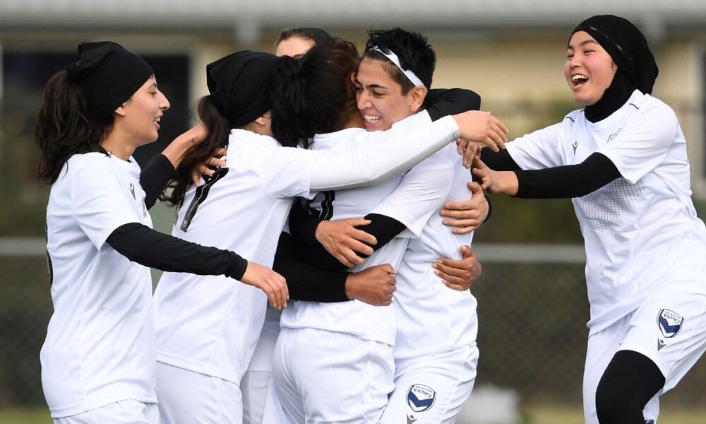 Afghanistan women play first competitive match in exile Afghanistan women play first competitive match in exile