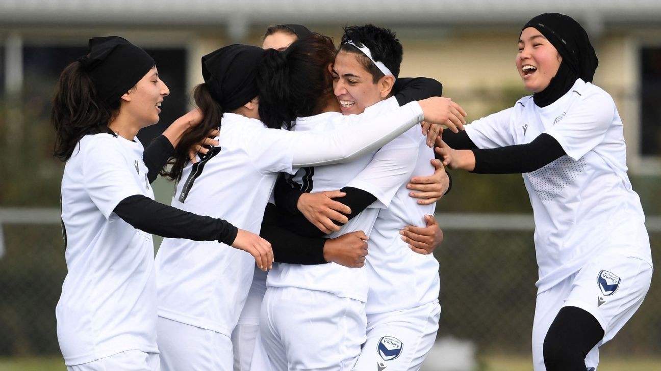 Afghanistan women play first competitive match in exile Afghanistan women play first competitive match in exile