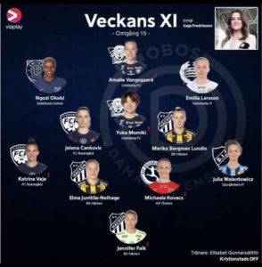 Norway: Super Falcons Midfielder Makes Team Of The Season Norway: Super Falcons Midfielder Makes Team Of The Season