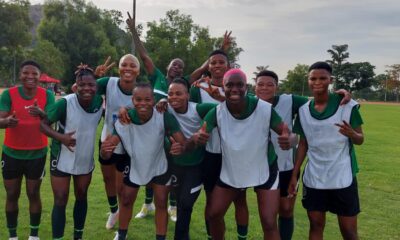 WATCH: Oshoala shows Super Falcons teammates how it’s done