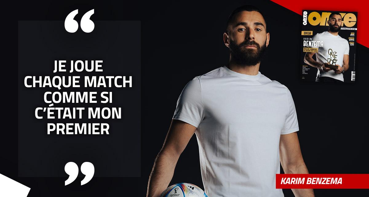 Karim Benzema : « Je joue chaque match comme si c’était mon premier » Karim Benzema : « Je joue chaque match comme si c’était mon premier »