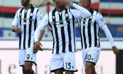 Inter signify interest in Nigeria-eligible Udinese star Inter signify interest in Nigeria-eligible Udinese star