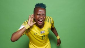 Banyana Banyana star thinks positive ahead of their clash with the Super Falcons Banyana Banyana star thinks positive ahead of their clash with the Super Falcons