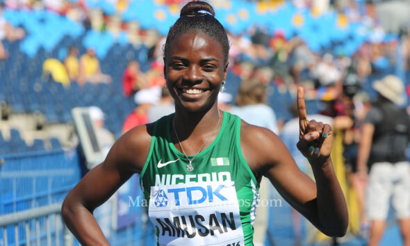 Paris 2024: Tobi Amusan pips Asisat Oshoala to Nigeria’s flagbearer