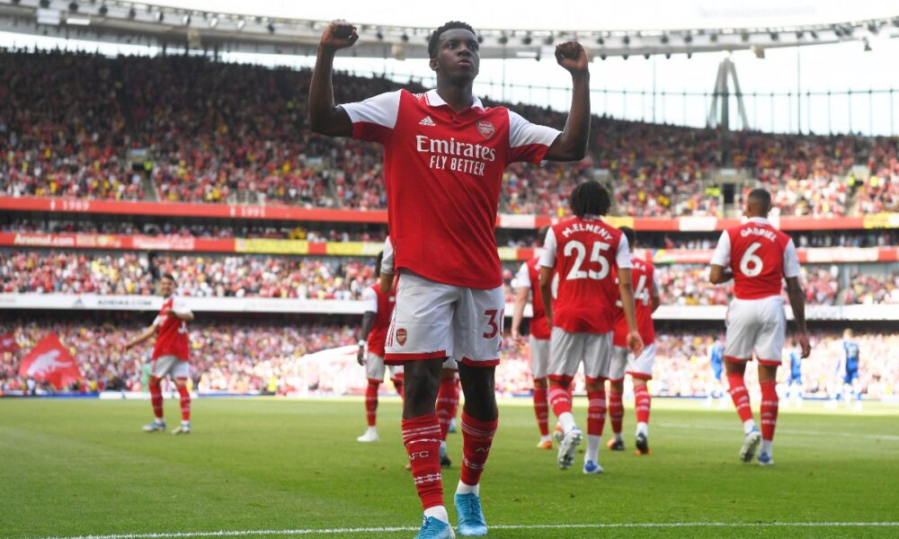 Eddie Nketiah set to sign new Arsenal contract