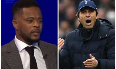 Patrice Evra believes Conte will help Spurs fight at the top
