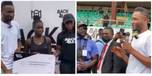 Super Eagles Legend Doles Out Cash, Other Prizes In Lagos Super Eagles Legend Doles Out Cash, Other Prizes In Lagos