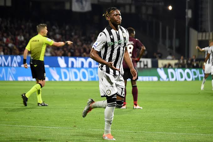 Udinese chief rules out Nigeria-eligible star’s exit amidst Juventus, Inter Milan, Premier League links Udinese chief rules out Nigeria-eligible star’s exit amidst Juventus, Inter Milan, Premier League links