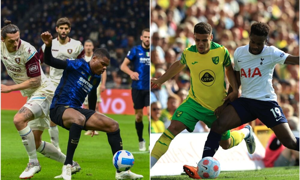 Man United eye Dumfries Aarons Dest transfers