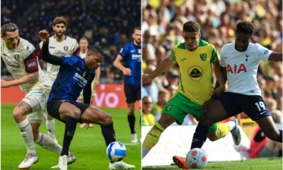 Man United eye Dumfries Aarons Dest transfers