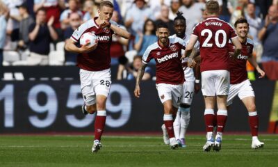 Newcastle eyeing Tomas Soucek | FootballFanCast.com Newcastle eyeing Tomas Soucek | FootballFanCast.com