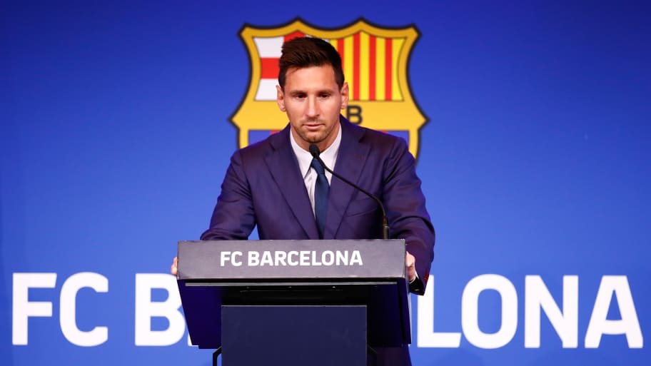 Joan Laporta hints Lionel Messi could return to Barcelona Joan Laporta hints Lionel Messi could return to Barcelona