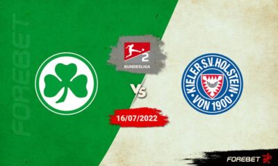 Greuther Fürth vs Holstein Kiel Preview 16/07/2022