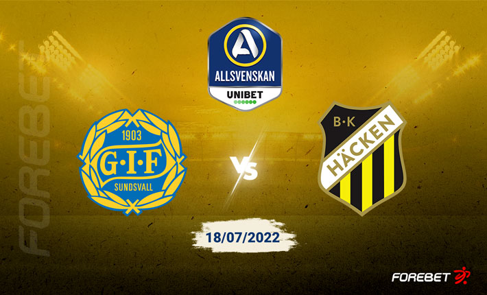 GIF Sundsvall vs BK Häcken Preview 18/07/2022 GIF Sundsvall vs BK Häcken Preview 18/07/2022