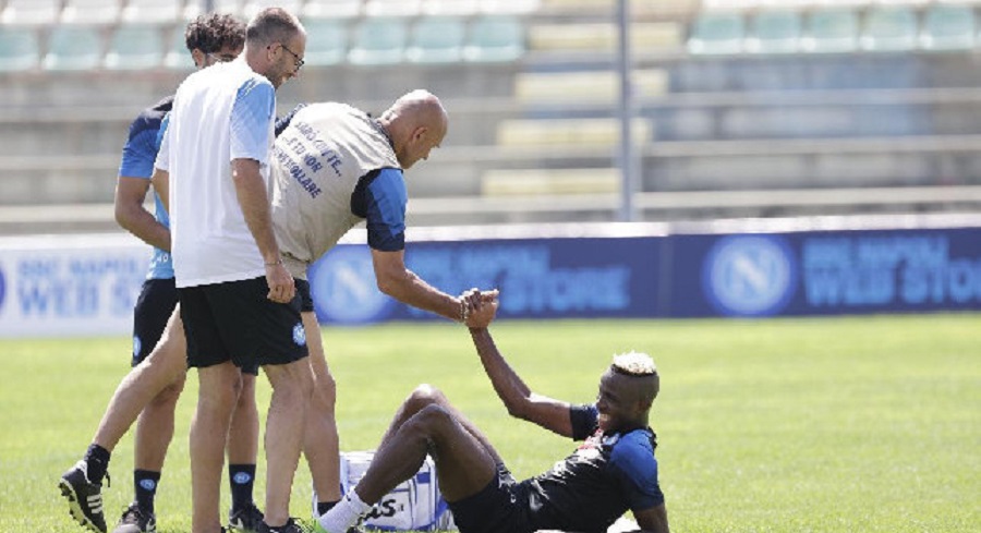 Spalletti quells tension, Osimhen returns to training at Napoli Spalletti quells tension, Osimhen returns to training at Napoli