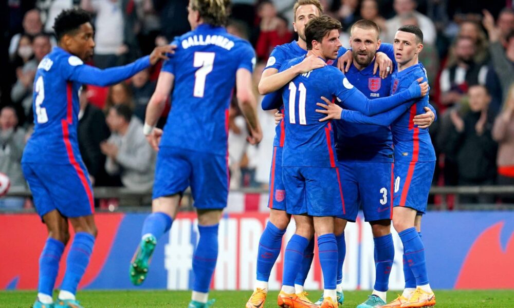 England’s home kit for the 2022 World Cup