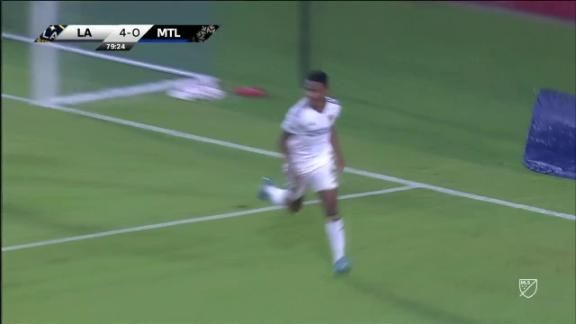 Raveloson tallies twice as Galaxy rout Montreal Raveloson tallies twice as Galaxy rout Montreal