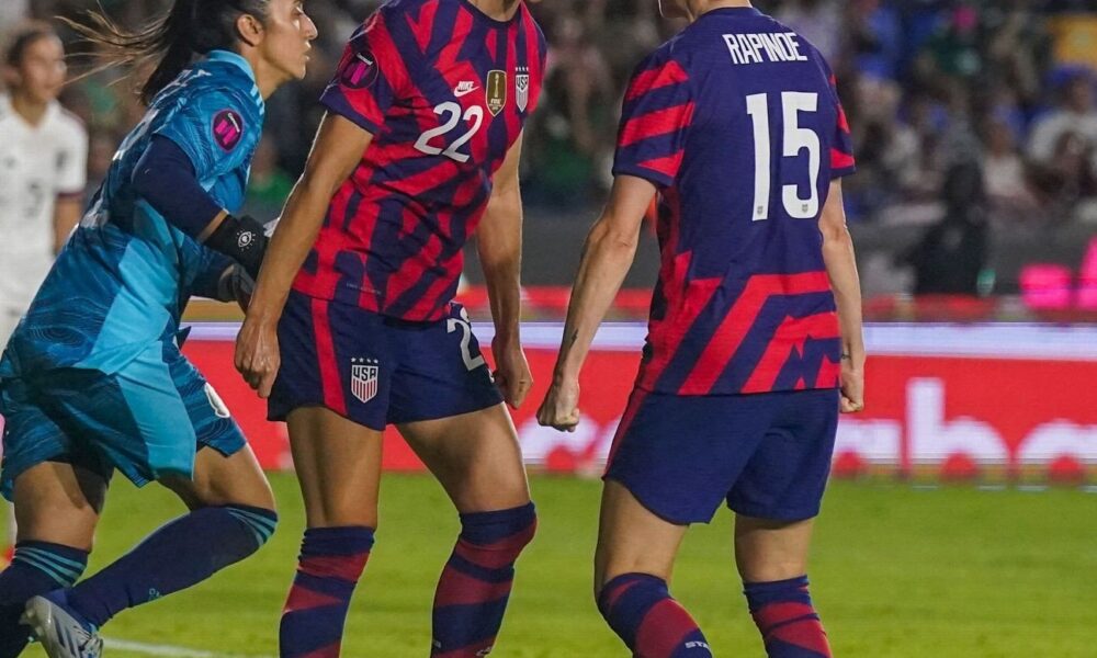 USWNT scores late winner to end Mexico’s World Cup hopes