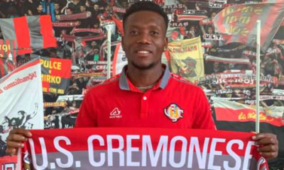 Italian Club signs Nigerian Striker David Okereke Italian Club signs Nigerian Striker David Okereke