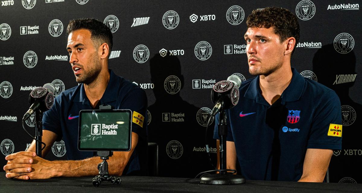 Busquets ignites after the signing of Lewandowski!