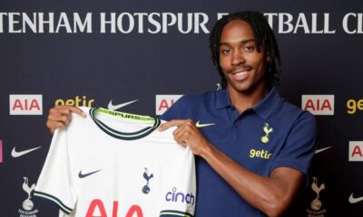 Tottenham Hotspur confirm signing of Djed Spence on five-year deal