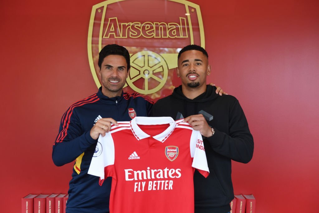 Gabriel Jesus completes £45m move to Arsenal on five-year deal Gabriel Jesus completes £45m move to Arsenal on five-year deal