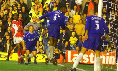 Kanu Arsenal performance ranked one of the best 50 in Premier League history