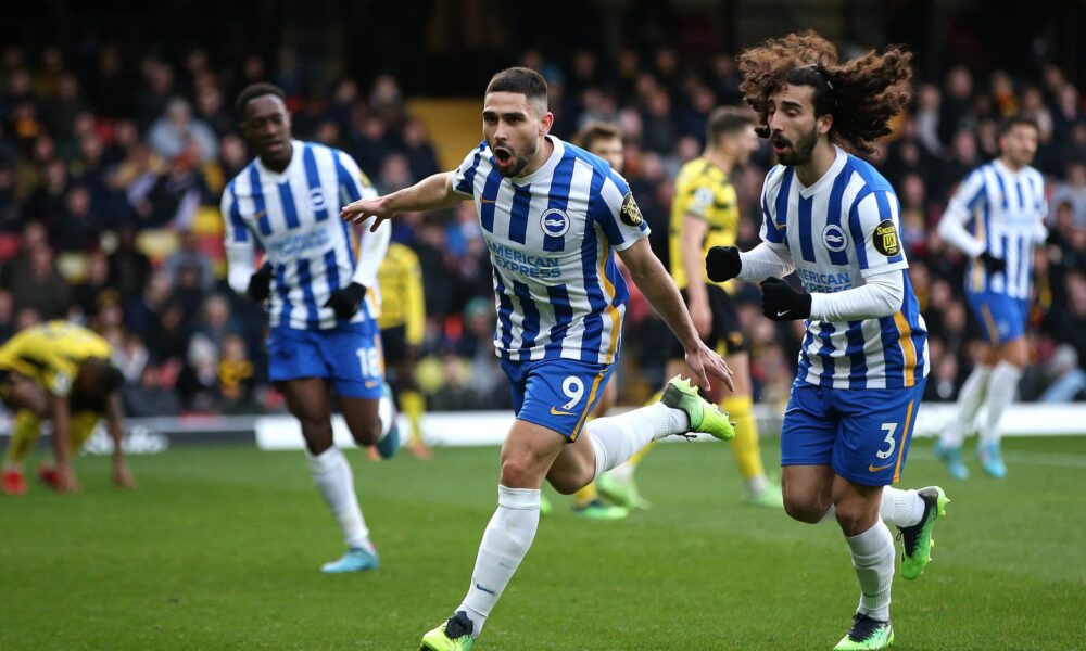 Brighton forward Neal Maupay subject of bid from Serie A side Salernitana Brighton forward Neal Maupay subject of bid from Serie A side Salernitana