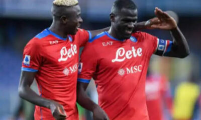 Sunday Oliseh Hails Osimhen’s Napoli Teammate, Says “He’s One Of The Best Ball Playing Defenders” – Abroad Sunday Oliseh Hails Osimhen’s Napoli Teammate, Says “He’s One Of The Best Ball Playing Defenders” – Abroad